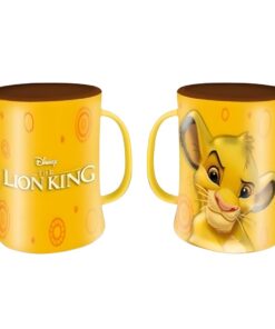 Taza relieve Simba El Rey Leon Disney 400ml