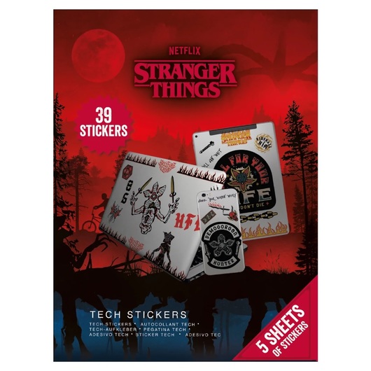 GADGET DECALS STRANGER THINGS 4 UPSIDE DOWN – MinniStore Canarias