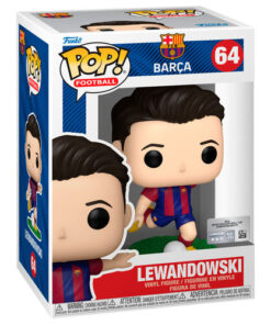 Figura POP Football FC Barcelona Lewandowski 64
