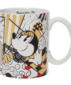 Taza cerámica Minnie y Mickey Britto Disney