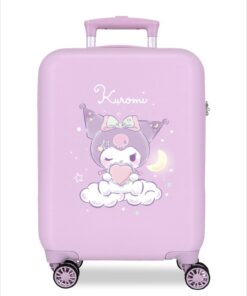 MALETA DE CABINA TROLLEY ABS 50CM. 4R. KUROMI SWEET DREAMS