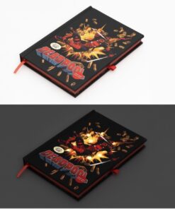 CUADERNO PREMIUM A5 CON LUZ MARVEL DEADPOOL