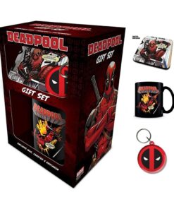 SET DE REGALO TAZA CON POSAVASOS Y LLAVERO