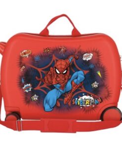 MALETA CORREPASILLOS INFANTIL 50CM. SPIDERMAN POP