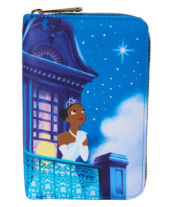 Cartera Billetera Tiana y el sapo Disney Loungefly